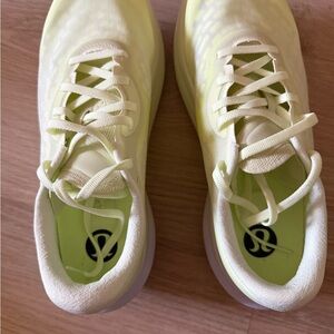 lululemon athletica Neon Yellow Women's Athletic Shoes - worn once!